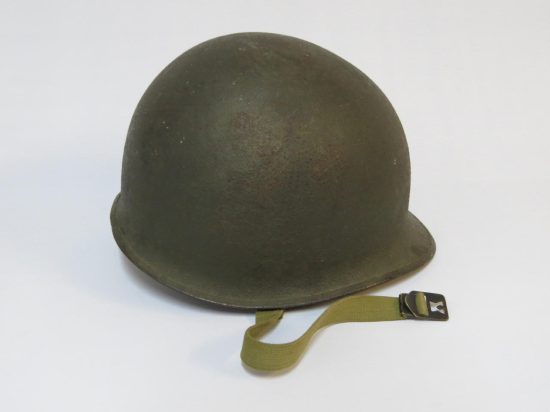 Lote: 182 - Lote: 182 - Casco militar M1