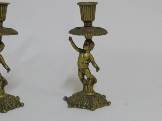 Lote: 1 - Lote: 1 - Candelabros bronce